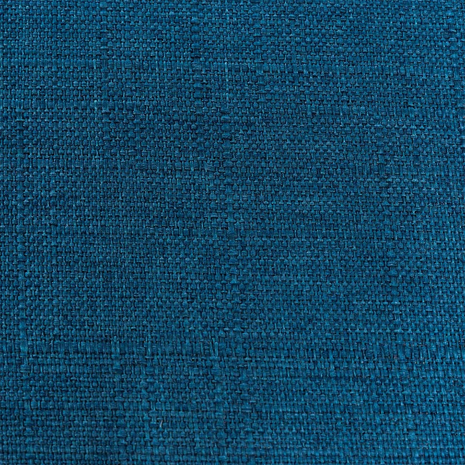ブルー色のソファ生地の画像