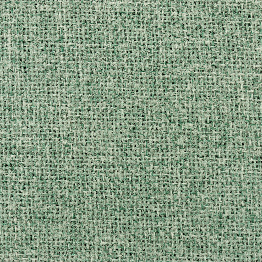 グリーン色のソファ生地の画像